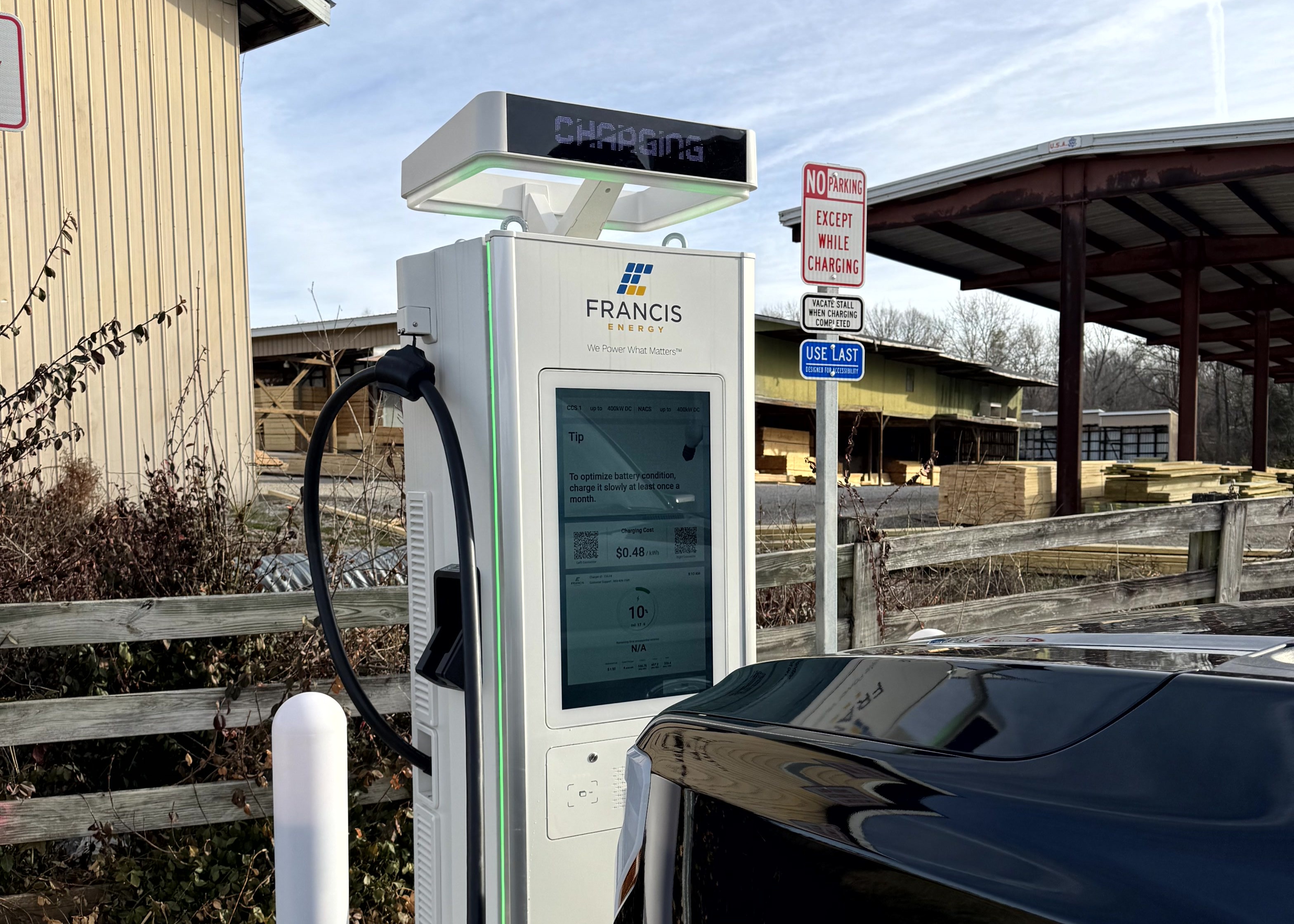 Grayson charging station